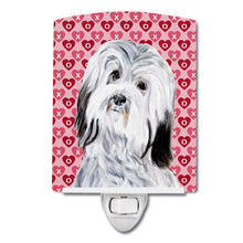 Load image into Gallery viewer, Havanese Hearts and Love Ceramic Night Light SC9713CNL