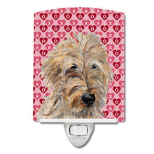 Load image into Gallery viewer, Golden Doodle 2 Hearts and Love Ceramic Night Light SC9715CNL