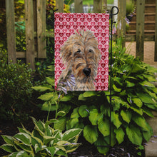 Load image into Gallery viewer, Golden Doodle 2 Hearts and Love Garden Flag – Decorative Outdoor Yard Flag SC9715GF
