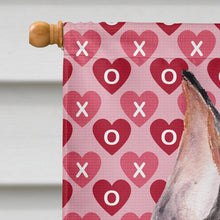 Load image into Gallery viewer, German Pinscher Hearts and Love Flag Canvas House Size SC9716CHF