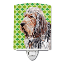 Load image into Gallery viewer, Otterhound Lucky Shamrock St. Patrick's Day Ceramic Night Light SC9732CNL