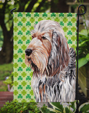 Load image into Gallery viewer, Otterhound Lucky Shamrock St. Patrick's Day Garden Flag - Outdoor Decorative Yard Flag SC9732GF