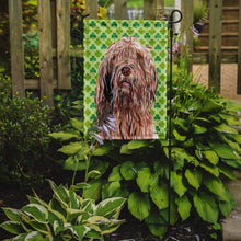 Load image into Gallery viewer, Otterhound Lucky Shamrock St. Patrick's Day Garden Flag - Outdoor Decorative Yard Flag SC9733GF