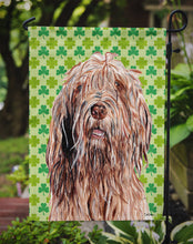 Load image into Gallery viewer, Otterhound Lucky Shamrock St. Patrick's Day Garden Flag - Outdoor Decorative Yard Flag SC9733GF