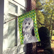 Load image into Gallery viewer, Havanese Lucky Shamrock St. Patrick's Day Flag Canvas House Size SC9737CHF