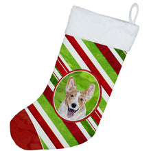 Load image into Gallery viewer, Cardigan Corgi Candy Cane Christmas Christmas Stocking SC9792-CS
