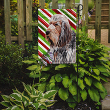 Load image into Gallery viewer, Otterhound Candy Cane Christmas Garden Flag - Outdoor Decorative Yard Flag SC9804GF
