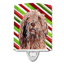 Load image into Gallery viewer, Otterhound Candy Cane Christmas Ceramic Night Light SC9805CNL