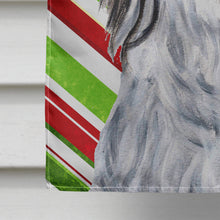 Load image into Gallery viewer, Havanese Candy Cane Christmas Flag Canvas House Size SC9809CHF