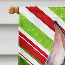 Load image into Gallery viewer, German Pinscher Candy Cane Christmas Flag Canvas House Size SC9812CHF