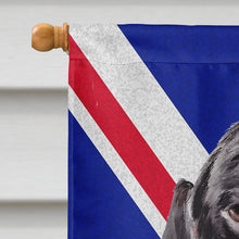 Load image into Gallery viewer, Dachshund with English Union Jack British Flag Flag Canvas House Size SC9820CHF