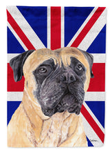 Load image into Gallery viewer, Mastiff with English Union Jack British Flag Flag Canvas House Size SC9842CHF