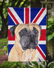 Load image into Gallery viewer, Mastiff with English Union Jack British Flag Garden Flag - Outdoor Decorative Yard Flag SC9842GF