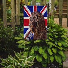 Load image into Gallery viewer, Boykin Spaniel with Engish Union Jack British Flag Garden Flag - Outdoor Decorative Yard Flag
