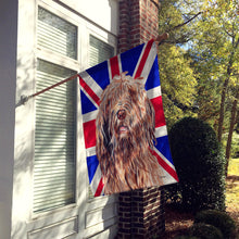 Load image into Gallery viewer, Otterhound with English Union Jack British Flag Flag Canvas House Size SC9878CHF