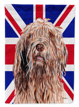 Load image into Gallery viewer, Otterhound with English Union Jack British Flag Flag Canvas House Size SC9878CHF