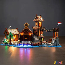 Load image into Gallery viewer, Light Kit for LEGO Viking Village Ideas #21343