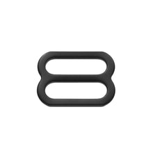 Load image into Gallery viewer, 1" Dull Black Resin Stamped Steel Slide 20 PACK | SLIDE1BLK3100