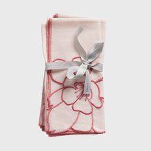 Load image into Gallery viewer, Peony dinner napkins, set of two