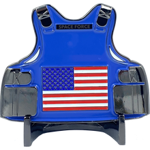 Load image into Gallery viewer, DL1-06 United States Space Force Body Armor USAF Space Command Challenge Coins