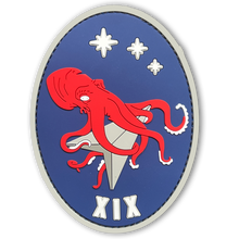 Load image into Gallery viewer, BL1-13B SPACE FORCE TEAM XIX JOINT OCTOPUS MISSION PATCH MILITARY PVC