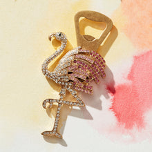 Load image into Gallery viewer, Flamingo bottle opener, pink