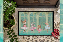 Load image into Gallery viewer, Animal Ballerinas Dancing Doormat - 24x36 Decorative Floor Mat – Indoor/Outdoor Rug with Artistic Flair