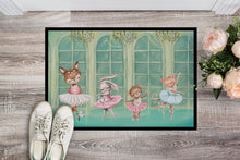 Load image into Gallery viewer, Animal Ballerinas Dancing Doormat - 18x27 Decorative Floor Mat – Indoor/Outdoor Rug with Artistic Flair