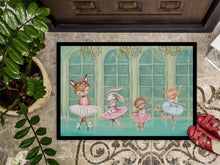 Load image into Gallery viewer, Animal Ballerinas Dancing Doormat - 18x27 Decorative Floor Mat – Indoor/Outdoor Rug with Artistic Flair