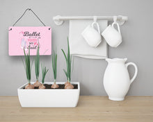 Load image into Gallery viewer, Ballet Feeds my Soul Wall or Door Hanging Prints