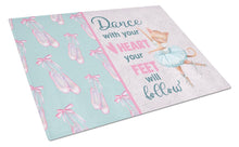 Load image into Gallery viewer, Dance with your heart and your feet will follow Glass Cutting Boards – Durable, Decorative Kitchen Art Large