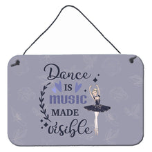 Load image into Gallery viewer, Dance is music made visible Wall or Door Hanging Prints