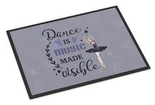 Load image into Gallery viewer, Dance is music made visible Doormat - 24x36 Decorative Floor Mat – Indoor/Outdoor Rug with Artistic Flair
