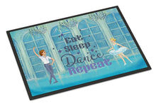 Load image into Gallery viewer, Eat Sleep Dance Repeat Doormat - 24x36 Decorative Floor Mat – Indoor/Outdoor Rug with Artistic Flair