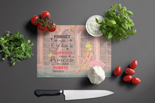 Load image into Gallery viewer, This Princess Wears Pionte Shoes Dance Glass Cutting Boards – Durable, Decorative Kitchen Art Large
