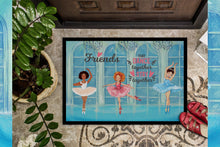 Load image into Gallery viewer, Friends that Dance together stay together Doormat - 24x36 Decorative Floor Mat – Indoor/Outdoor Rug with Artistic Flair