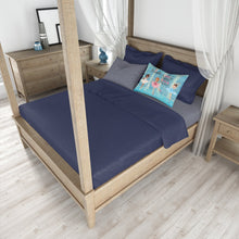 Load image into Gallery viewer, Friends that Dance together stay together Fabric Standard Pillowcase – Artistic Decorative Front, White Back