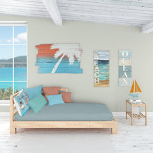 Load image into Gallery viewer, Friends that Dance together stay together Fabric Standard Pillowcase – Artistic Decorative Front, White Back