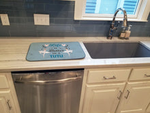 Load image into Gallery viewer, Life is Better in a Tutu Dance Dish Drying Mat – Absorbent, Artistic Kitchen Essentials