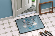 Load image into Gallery viewer, Life is Better in a Tutu Dance Doormat - 18x27 Decorative Floor Mat – Indoor/Outdoor Rug with Artistic Flair