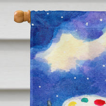 Load image into Gallery viewer, English Springer Spaniel Flag Canvas House Size