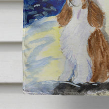 Load image into Gallery viewer, English Springer Spaniel Flag Canvas House Size