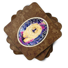 Load image into Gallery viewer, Chow Chow Coasters - Set of 4 Lightweight Foam, Absorbent Drink Coasters