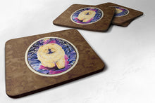 Load image into Gallery viewer, Chow Chow Coasters - Set of 4 Lightweight Foam, Absorbent Drink Coasters