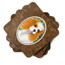 Load image into Gallery viewer, Cavalier Spaniel Coasters - Set of 4 Lightweight Foam, Absorbent Drink Coasters