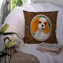 Load image into Gallery viewer, Cavalier Spaniel Throw Pillow - 14x14 Decorative Pillow – Art for Your Home &amp; Patio