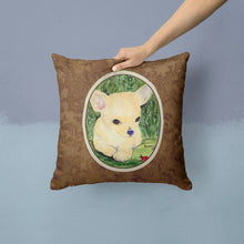 Load image into Gallery viewer, Chihuahua Throw Pillow - 14x14 Decorative Pillow – Art for Your Home &amp; Patio