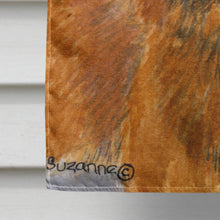 Load image into Gallery viewer, Norwich Terrier Flag Canvas House Size