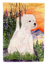 Load image into Gallery viewer, Westie Flag Canvas House Size