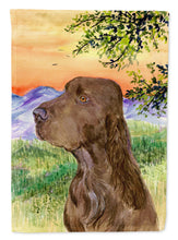 Load image into Gallery viewer, Field Spaniel Garden Flag – Decorative Outdoor Yard Flag